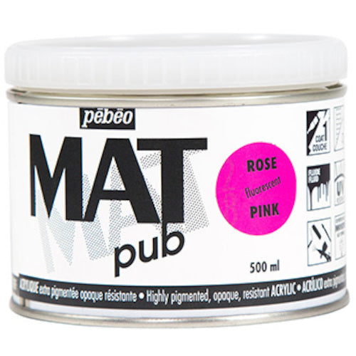 ペベオ　マットピュブ　５００ｍｌ　ＮＯ．２８　フルレセントピンク　257028　1 本