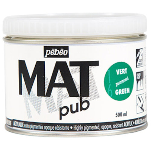 ペベオ　マットピュブ　５００ｍｌ　ＮＯ．１６　パーマネントグリーン　257016　1 本