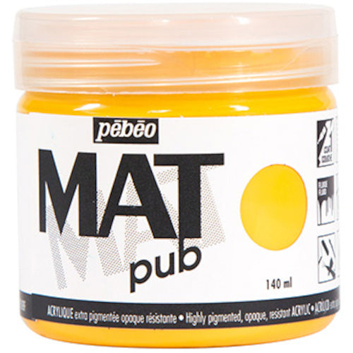 ペベオ　マットピュブ　１４０ｍｌ　ＮＯ．０３　ゴールデンイエロー　256003　1 本