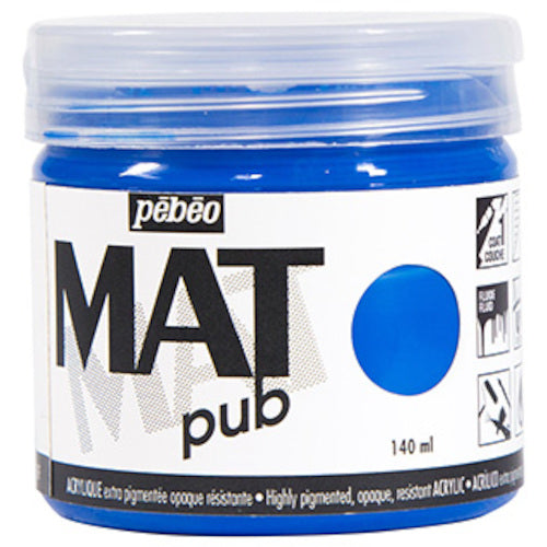 ペベオ　マットピュブ　１４０ｍｌ　ＮＯ．１２　シアンブルー　256012　1 本