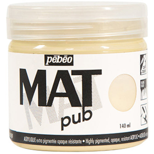 ペベオ　マットピュブ　１４０ｍｌ　ＮＯ．０１　アイボリーベージュ　256001　1 本