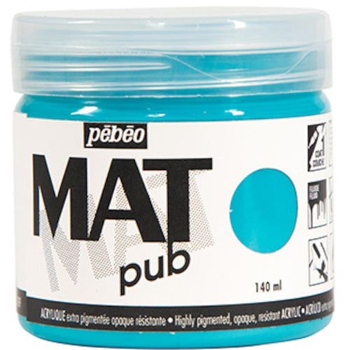 ペベオ　マットピュブ　１４０ｍｌ　ＮＯ．１３　ターコイズブルー　256013　1 本