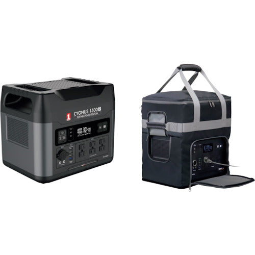 MUSTTOOL PB-1500RA 휴대용 전원+캐리백 세트 CYGNUS 1500R 88293 1대