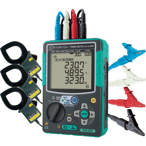 KYORITSU Power Meter Set Model KEW6305-01 1 set
