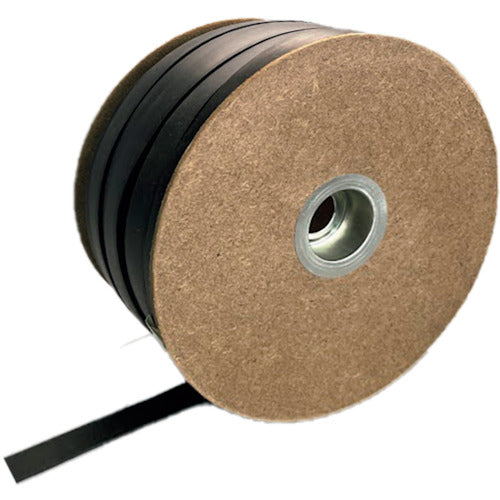 유타 카메이크 고무 평 고무 드럼 권 압출 성형 타입 20mm×100m 블랙 PRT-E100 1권