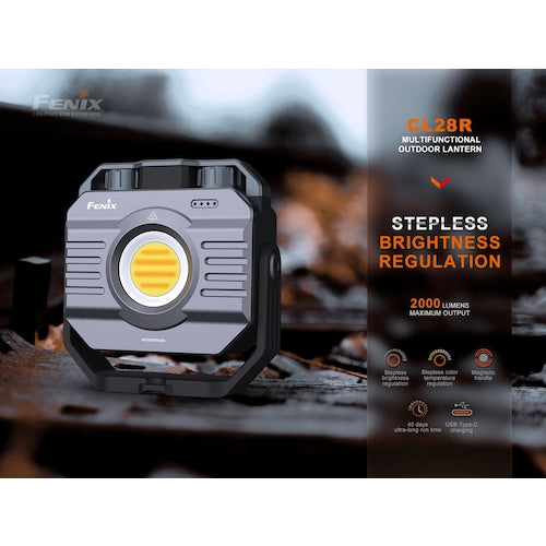 FENIX 무단계 조색·고연색 LED 워크라이트 CL28R 1개