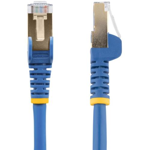 StarTech 카테고리 6a LAN 케이블 / 0.5m / 블루 / RJ45 커넥터 / 손톱 접힘 방지기구 부착 / CAT6a 6ASPAT50CMBL 1 봉지