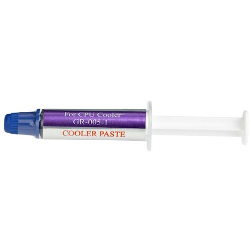 StarTech Thermal Conductive Silicone Grease / High Performance Thermal Paste / Syringe Type 1.5g / Resealable / CPU &amp; GPU Cooling SILVGREASE1 1 Bag