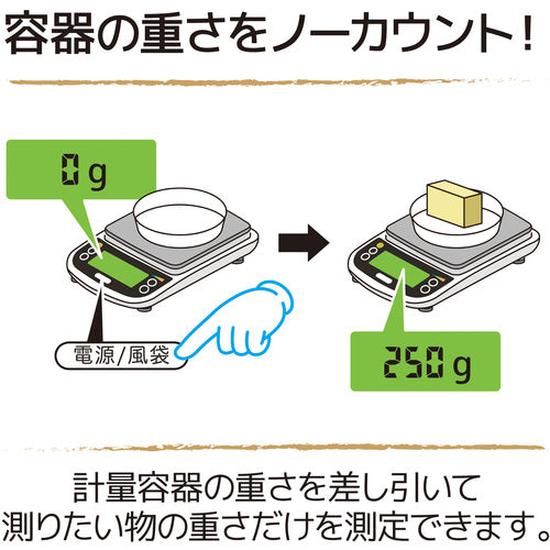 ＣＵＳＴＯＭ　防水ミニスケール（５０００ｇ　MS-5000NWP　1 台