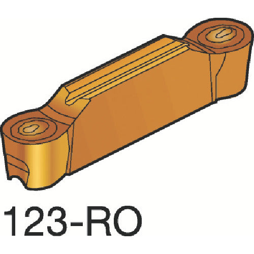 サンドビック　コロカット１・２　倣い加工用チップ（３２０）　１１０５　N123L20800RO　10 個