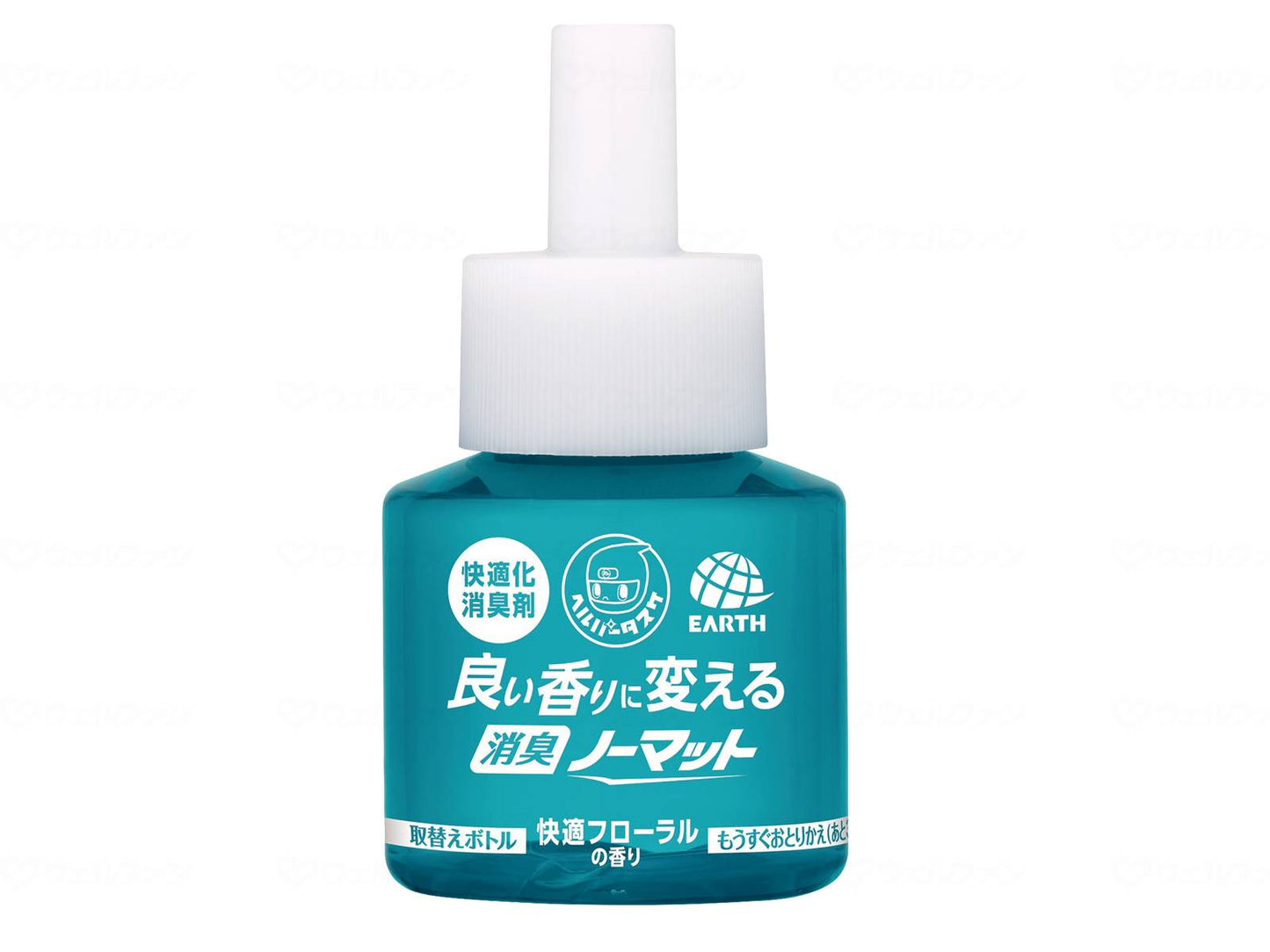 Earth Chemical's Nomat Deodorizer that Changes Your Odor to a Nice Scent, Replacement Bottle, Comfortable Floral Scent