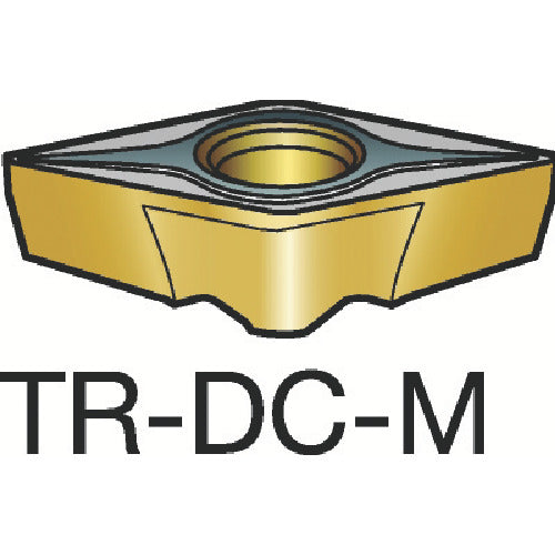 サンドビック　コロターンＴＲ　旋削用ポジ・チップ（３１０）　２０２５　TR-DC1308-M　10 個