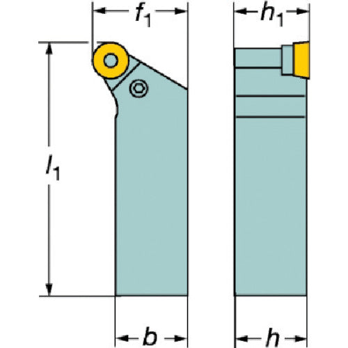 Sandvik T-Max P Shank Bit for Positive Insert (210) PRGCR 2020K 10 1 piece