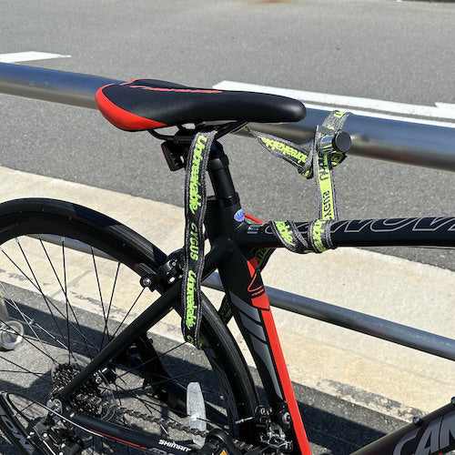 WAKI 도난 방지 신소재 천제 방범 벨트 언브레이커블 0.5 M CU-001 1개