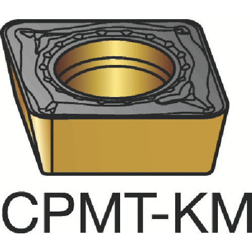 サンドビック　コロターン１１１　旋削用ポジチップ（１２０）　Ｈ１３Ａ　CPMT 06 02 04-KM　10 個