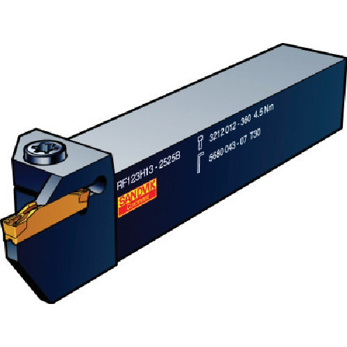 샌드빅 코로컷 1・2 돌출・홈 넣기용 섕크 바이트(480) LF123G12-2020B-034B 1개