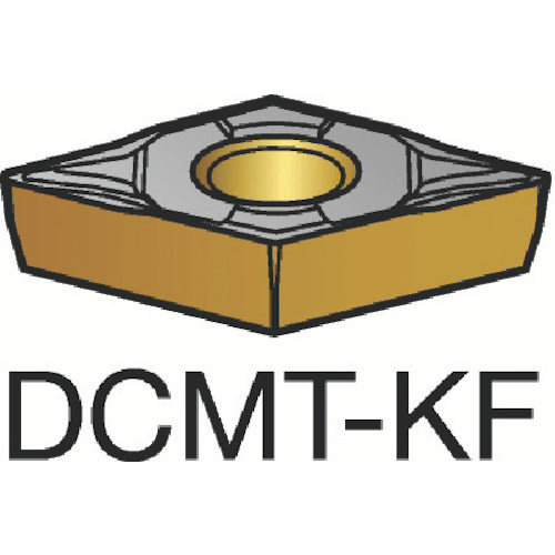 サンドビック　コロターン１０７　旋削用ポジチップ（１２０）　Ｈ１３Ａ　DCMT 11 T3 02-KF　10 個