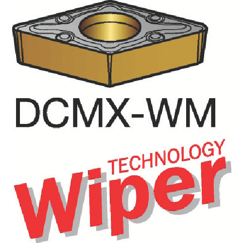 サンドビック　コロターン１０７　旋削用ポジチップ（１２０）　１５２５　DCMX 11 T3 04-WM　10 個