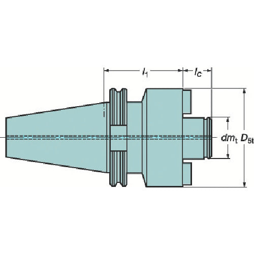 サンドビック　大径フェースミルホルダ（５４０）　A2F05-5060080　1 個