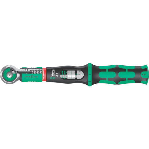 Wera Free-running Torque Wrench (Preset Type) A1 Safe Torque 2-12Nm for 1/4 Socket 343971 1 Piece