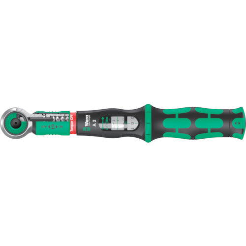 Wera Free-running Torque Wrench (Preset Type) A2 Safe Torque 2-12Nm for 1/4 Bit 343973 1 Piece
