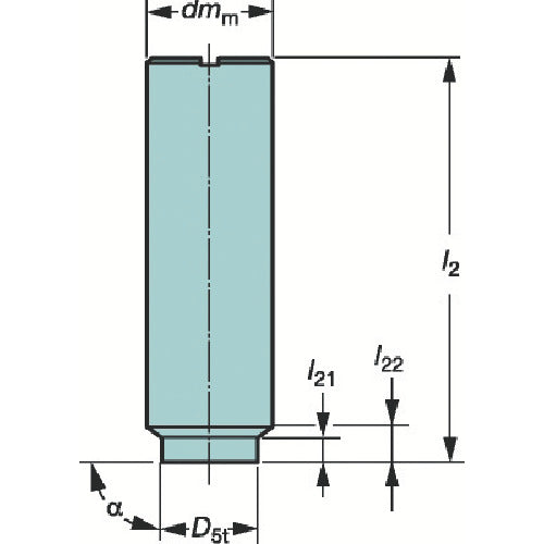 Sandvik CoroMill EH cylindrical shank holder (445) E10-A10-SE-100 1 piece
