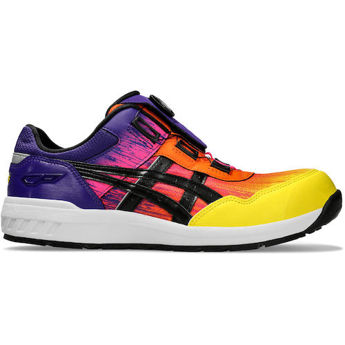 ASICS 【한정 칼라】윈 잡 CP209 BOA UTSUROI 골든 옐로우×블랙 23.5 cm 1273A096.750-23.5 1 다리