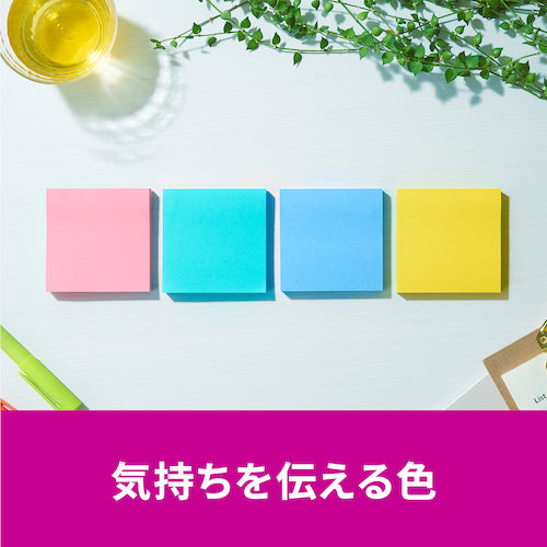 3M 포스트·잇 강점착 노트 멀티 컬러 3 증량 팩 6541SS-MC-3N 1 상자