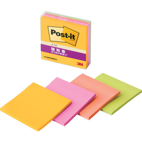 3M 포스트·잇 강점착 노트 멀티 컬러 6 654SS-MC-6 1 상자