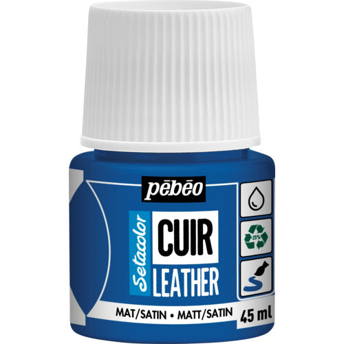 페베오 세타카라레자(가죽용) 매트색 45mlNO. 12 울트라 마린 블루 295612 1 개