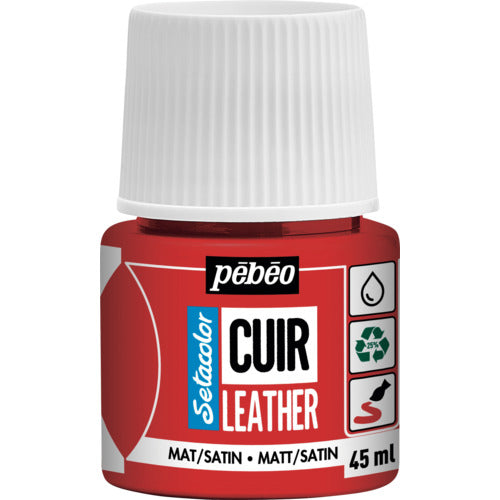 페베오 세타카라레자(가죽용) 매트색 45mlNO. 05 인텐스레드 295605 1개