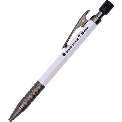 쇼조도 주작 건축용 샤프 펜슬 2.0 본체 화이트 500-W 1개