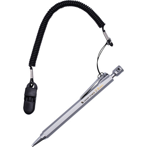 Shosekido Genbu Architectural Mechanical Pencil 2.0 Set with Anti-drop Strap HB 110-BK 1 Piece