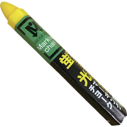 Shosekido Fluorescent Marking Chalk 3-Pack Yellow S15603 1 PK