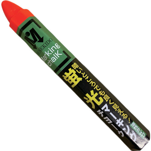 Shosekido Fluorescent Marking Chalk 3-Pack Red S15601 1 PK
