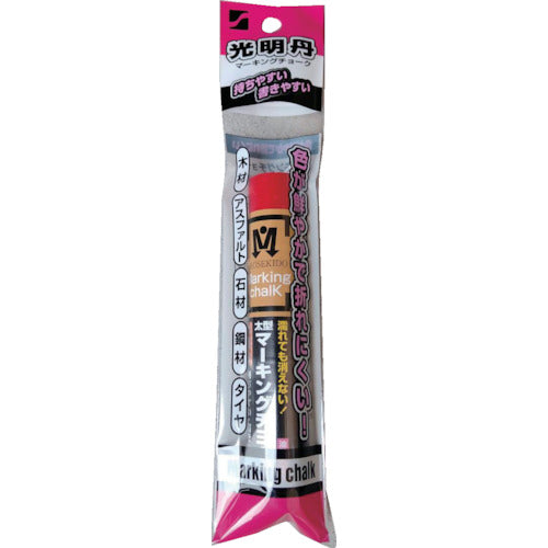 쇼조도 광명탄 마킹 초크 1개 OPP봉투들이 빨강 S30062 1봉