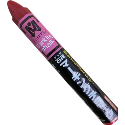 祥碩堂　石花マーキングチョーク　３本パック　赤色　S15402　1 PK