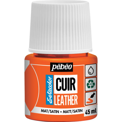 페베오 세타카라레자(가죽용) 매트색 45mlNO. 04 오렌지 295604 1개