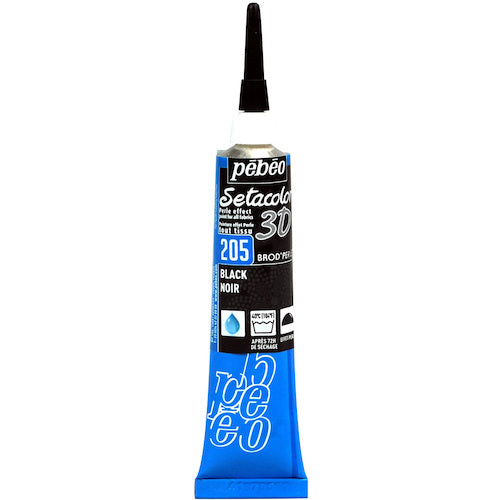 페베오 세타 컬러 3D 브로드 펄 20ml NO. 205 블랙 557205 1개