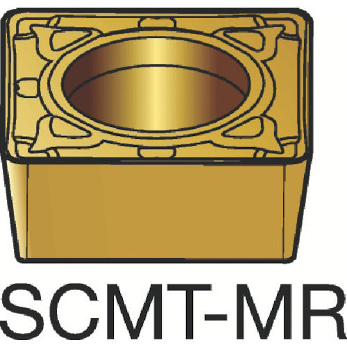 サンドビック　コロターン１０７　旋削用ポジチップ（１２０）　２０２５　SCMT 12 04 08-MR　10 個