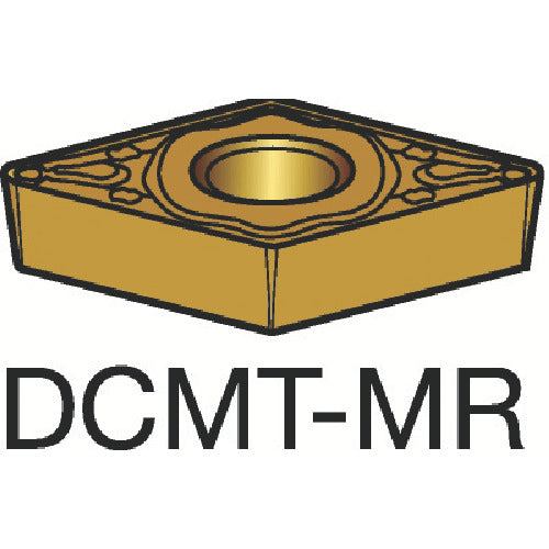サンドビック　コロターン１０７　旋削用ポジチップ（１２０）　２０２５　DCMT 11 T3 08-MR　10 個