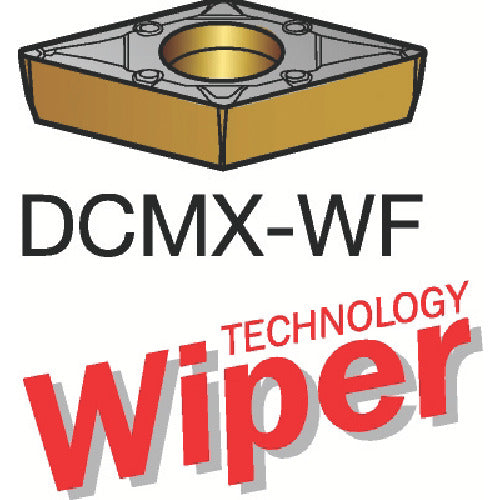サンドビック　コロターン１０７　旋削用ポジチップ（１２０）　１５２５　DCMX 11 T3 08-WF　10 個