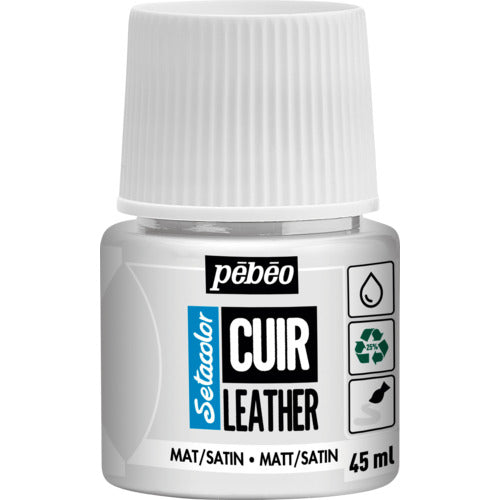 페베오 세타카라레자(가죽용) 매트색 45mlNO. 01 퓨어 화이트 295601 1개