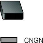 サンドビック　Ｔ−Ｍａｘ　旋削用セラミックネガチップ（６１０）　６７０　CNGN 12 07 12T01020　10 個