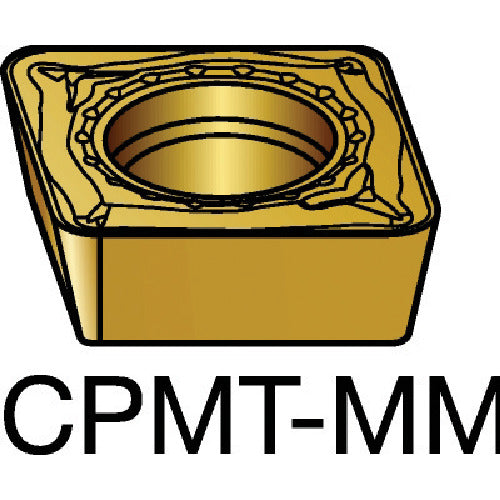 サンドビック　コロターン１１１　旋削用ポジチップ（１２０）　２０２５　CPMT 06 02 04-MM　10 個