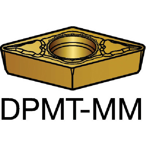 サンドビック　コロターン１１１　旋削用ポジチップ（１２０）　２０２５　DPMT 07 02 08-MM　10 個