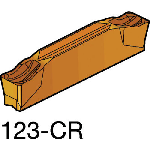 サンドビック　コロカット１・２　突切り加工用チップ（３２０）　１１２５　N123J1-0500-0004-CR　10 個