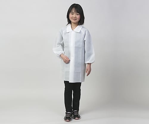 AZ CLEAN®1303 Children's white coat LL (150cm) AZCLEAN1303-LL 1 piece
