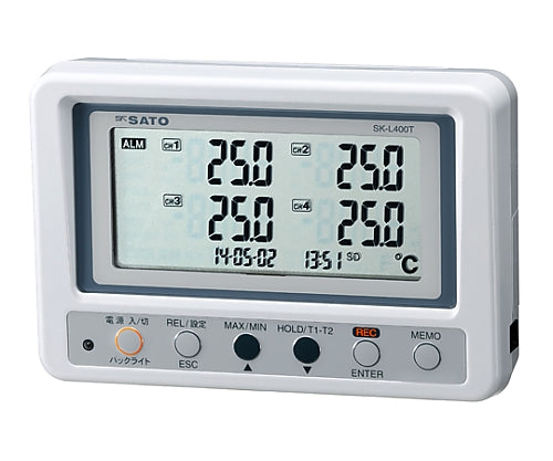 4ch温度ロガー　SK-L400T 1個