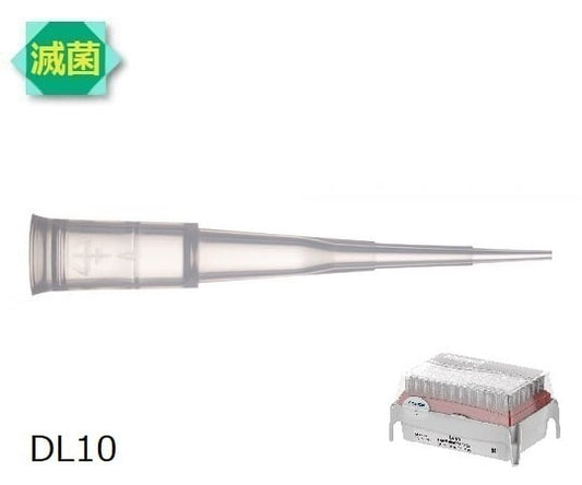 다이아몬드 칩 DL10ST Tipack 멸균제 0.1μL~20μL 96개×10상자 F171201 1세트(96개×10상자입)